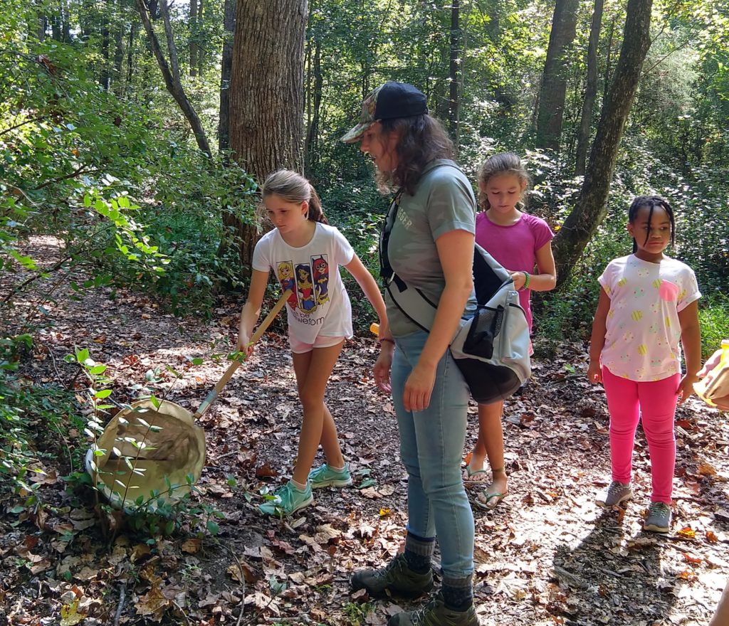 Q Where do spiders hide? A Everywhere! Davidson Lands Conservancy