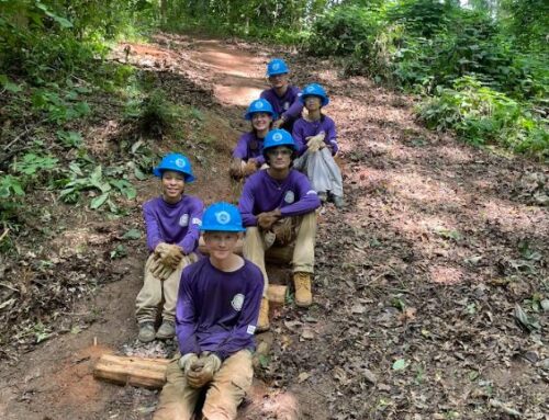 Local High School Students Restore Trails at Fisher Farm Park with Conservation Corps North Carolina